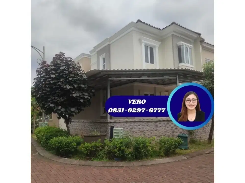 Cluster ELISTA Village Gading serpong (6x15) Posisi Hoek Dekat Kampus!