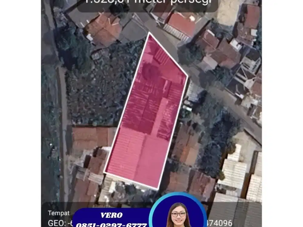 Dijual Tanah Strategis 1.328 m, Lebar Muka 25 m – Hanya 3,5 Juta/m!