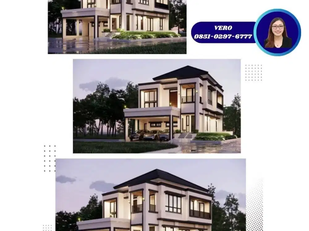 WTS , rumah baru Rumah 2lt di Foresta bsd city LT : 13x16, 206M (hoek)