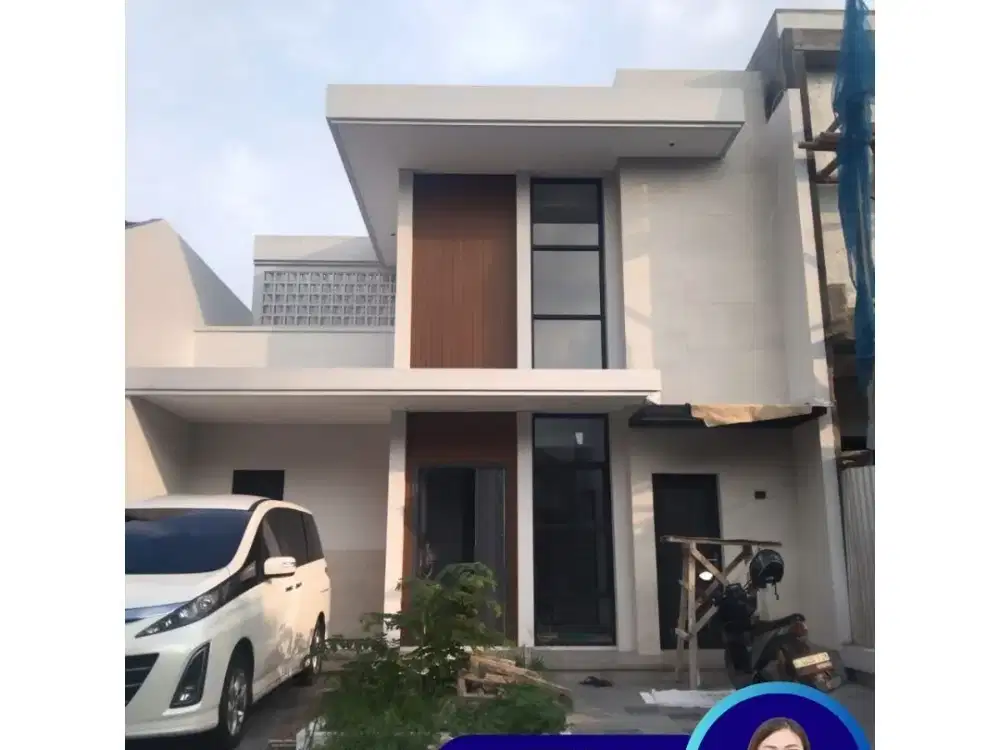 DISEWAKAN Rumah Alam Sutera Rumah Baru Siap Huni  Luas tanah 136m²