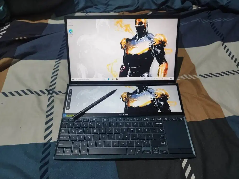 Asus zenbook duo ux482eg i7 1165g7 nvidia mx450 gasss