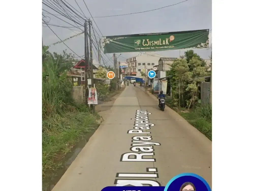 DISEWAKAN TANAH PAGEDANGAN BSD Dekat SPBU SHell BSD City