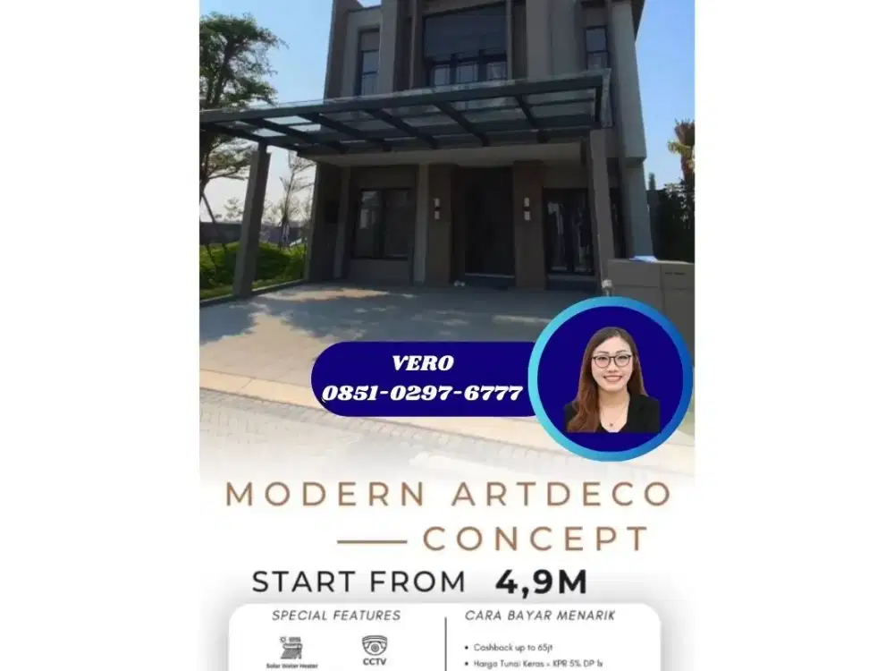 Grand pasadena cashback 65juta  promo free ac cctv kpr dp 5% paramount