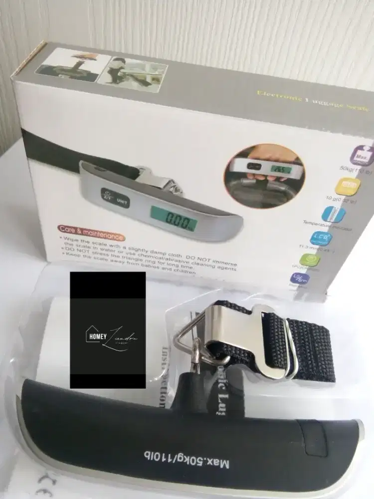 Timbangan Digital Latar LCD