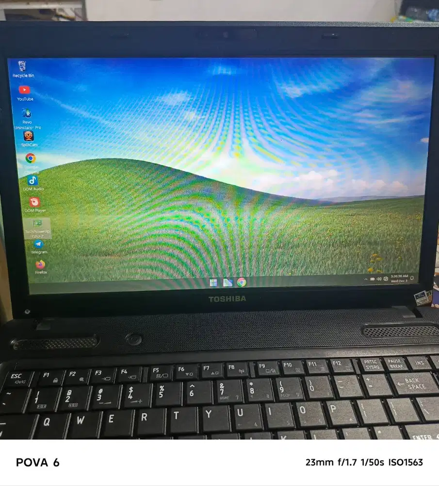 Laptop Toshiba /Ram 6gb/SSD/ Tuk kantor,pelajar,usaha DI BOJONGGEDE