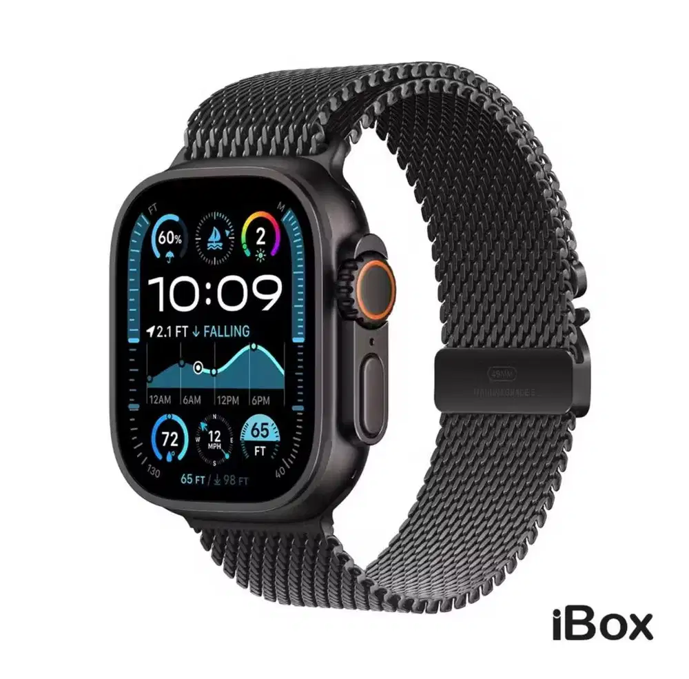 Apple watch ultra 2 Gps, 49mm black titanium milanese loop