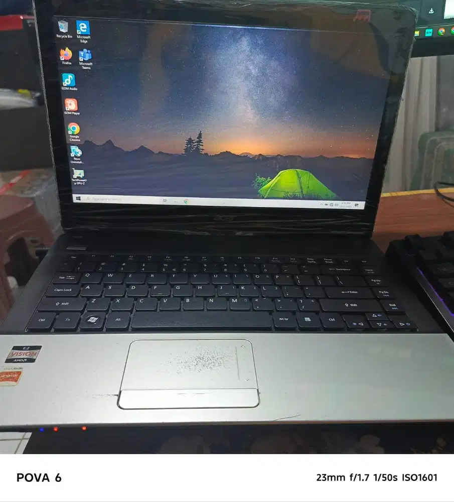 Laptop ACER /Ram 4gb/500gb/baterai ok,Tuk kantor,pelajar,usaha,