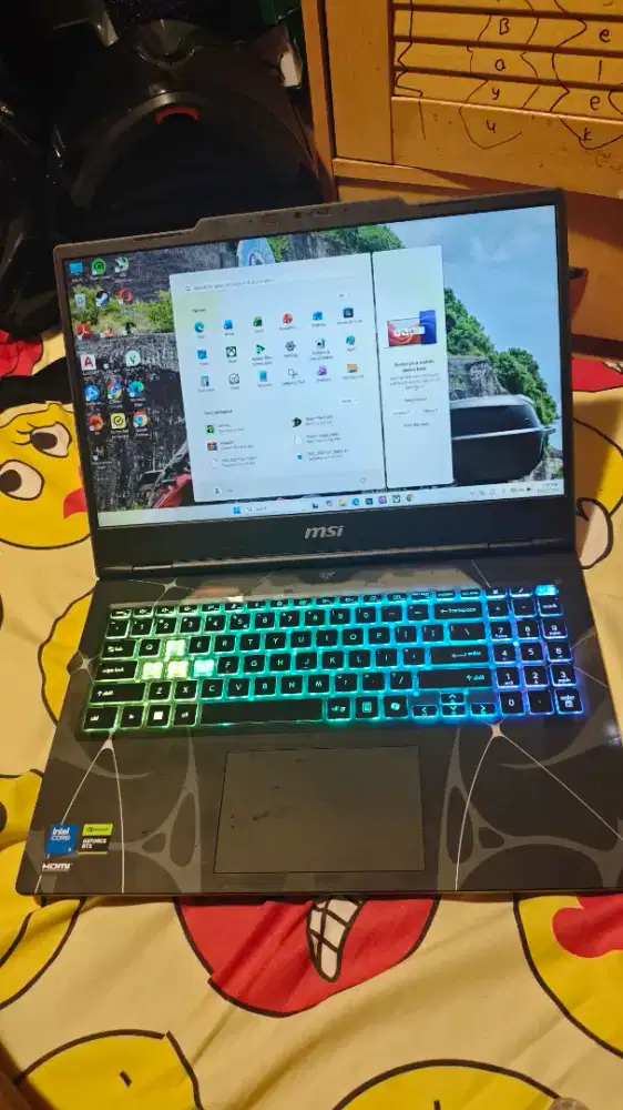 MSI cyborg 15 gaming RTX 5060