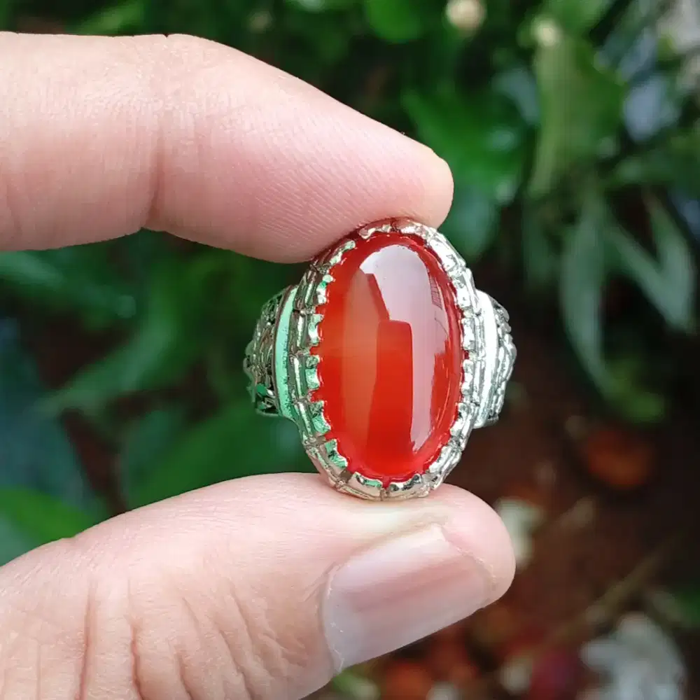 Baru Red Baron dim 20 ring Alfaka Ukir