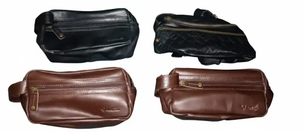 Tas/pouch pria kulit