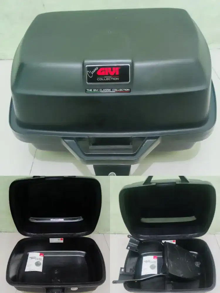 Box Givi Legend E20 39 LITER, lengkap dengan bracket