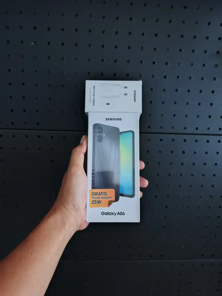 Berminat silahkan WA Samsung Galaxy A06 6/128 Garansi resmi 1thn