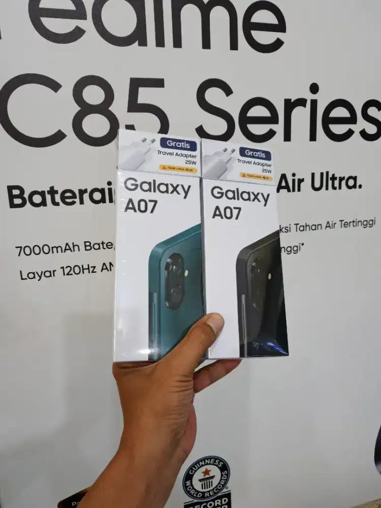 Berminat silahkan WA Samsung Galaxy A07 4/64 Garansi resmi 1thn