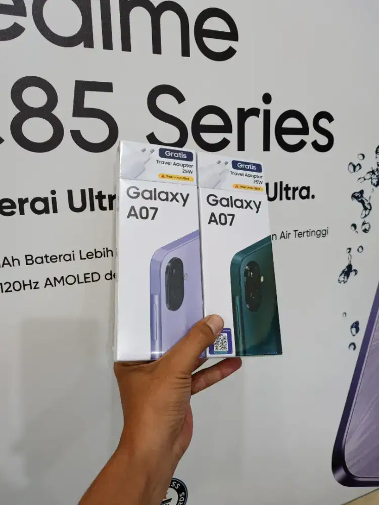 Berminat silahkan WA Samsung Galaxy A07 4/128 Garansi resmi 1thn