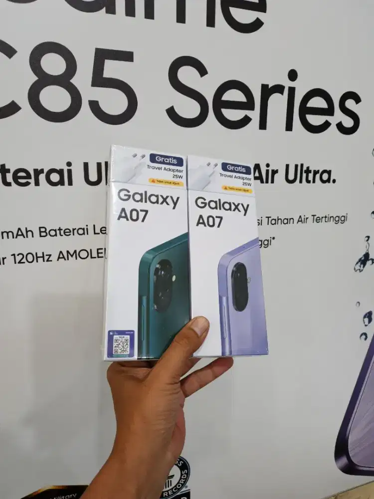 Berminat silahkan WA Samsung Galaxy A07 8/256 Garansi resmi 1thn