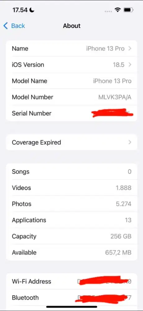 Iphone 13 Pro Gold 256GB Ex Ibox