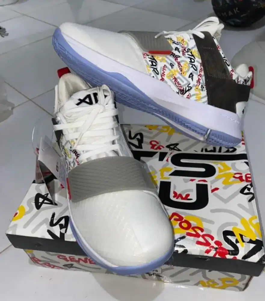 Sepatu Basket Ardiles AD1 E-Lite ORI White