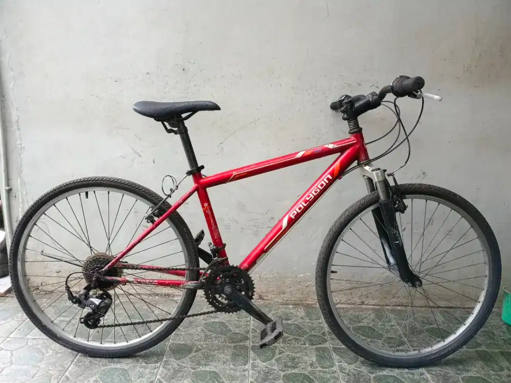 Polygon monarch 1.0 besi , ttambh speda bisa jg
