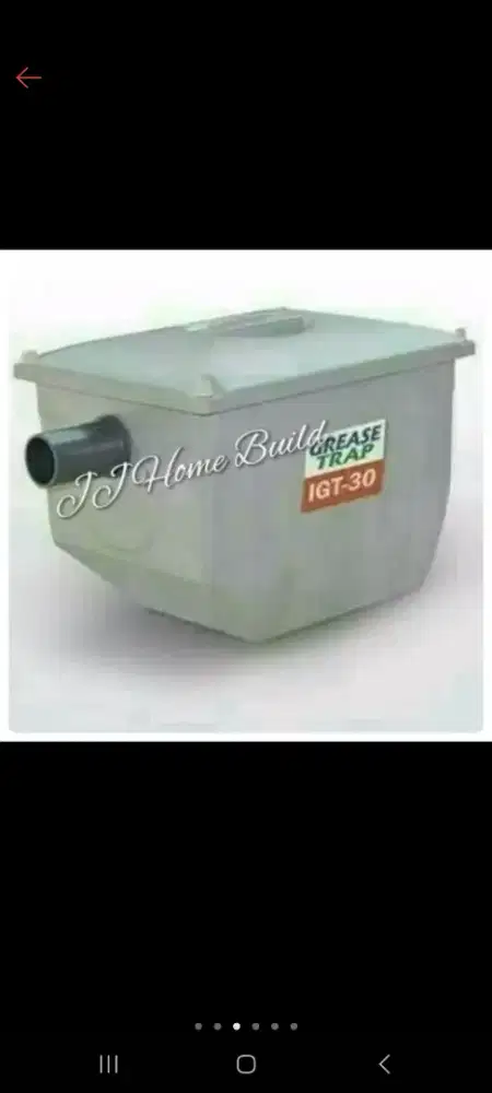 Grease trap igt 30