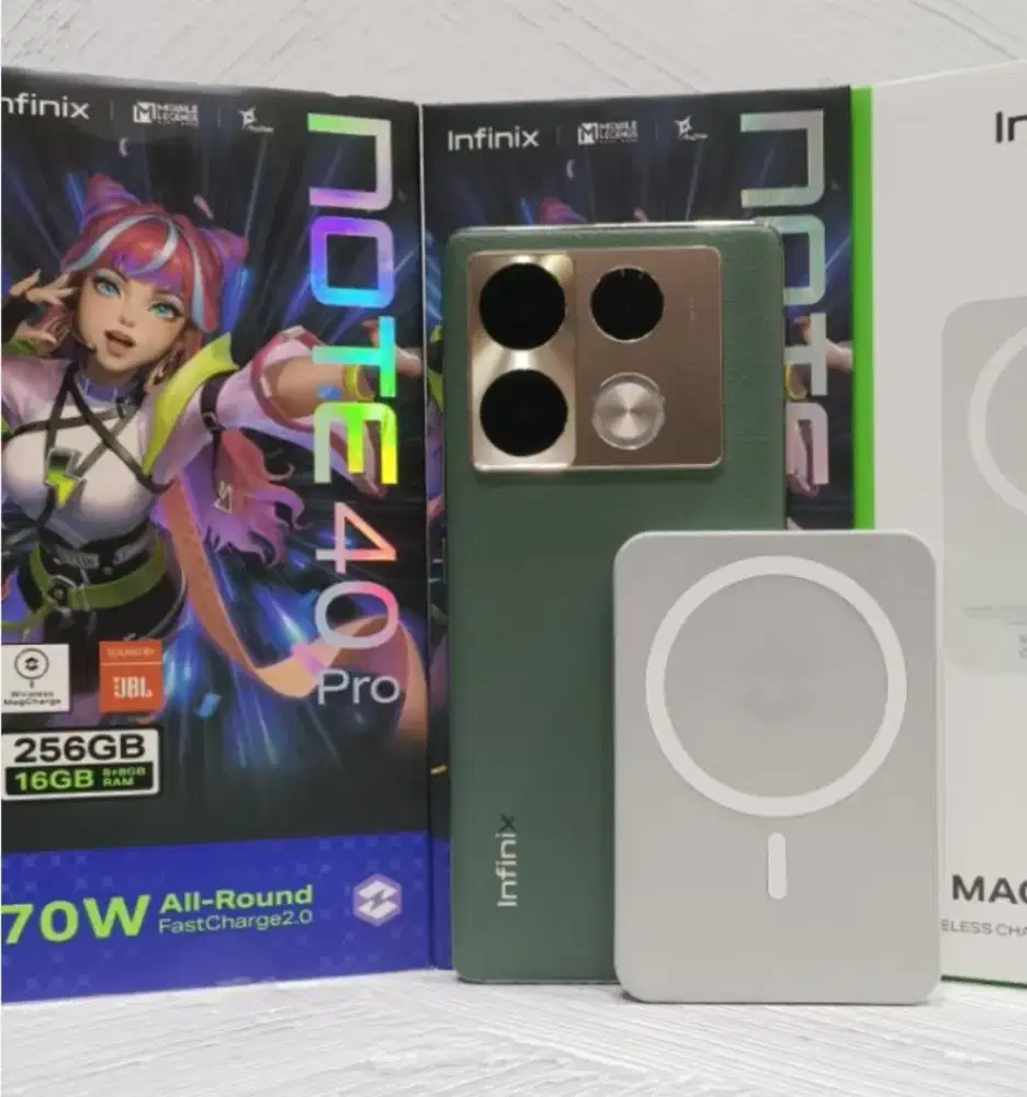 Murah hp note 40 pro 8/256 lkp, bs TT