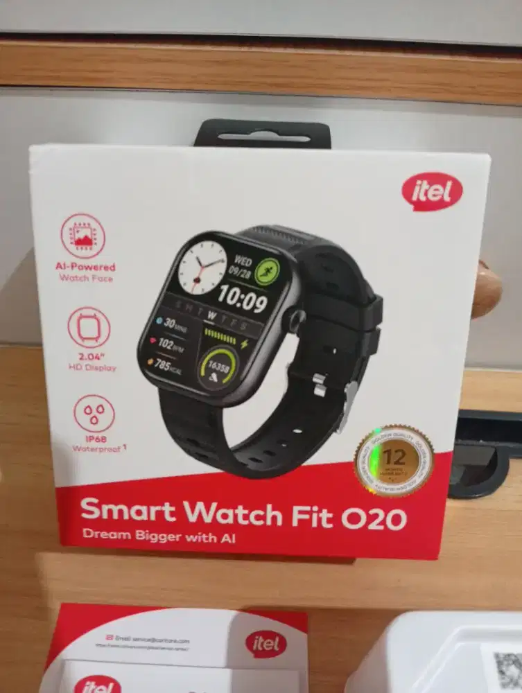 Itel Smart Watch Fit 020 Black Original