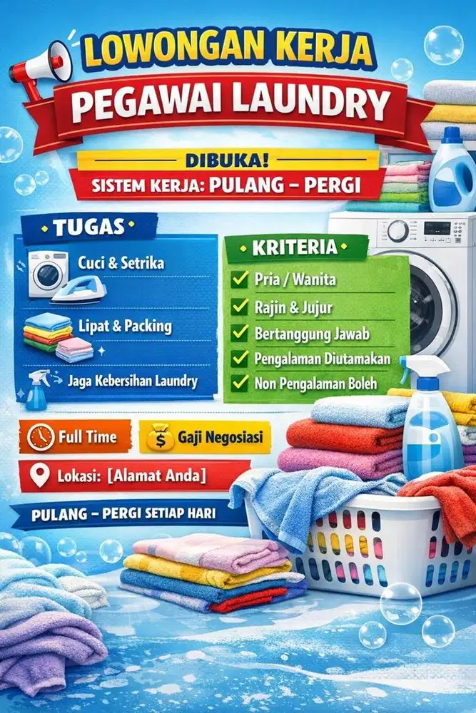 Pegawai Laundry