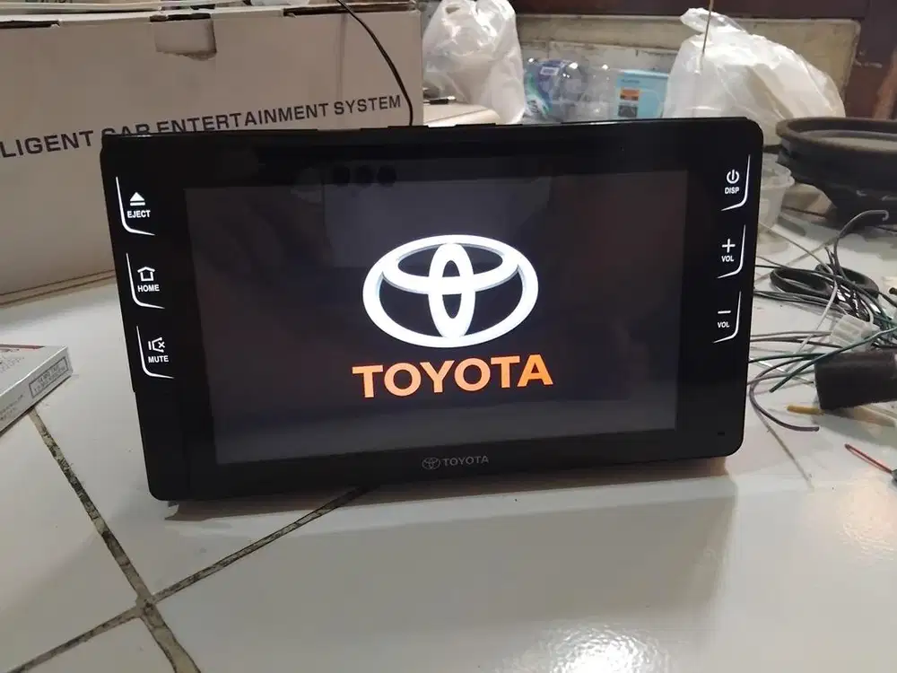 Head unit alphard transpormer 2015 sampai 2019 kondisi normal jayaa