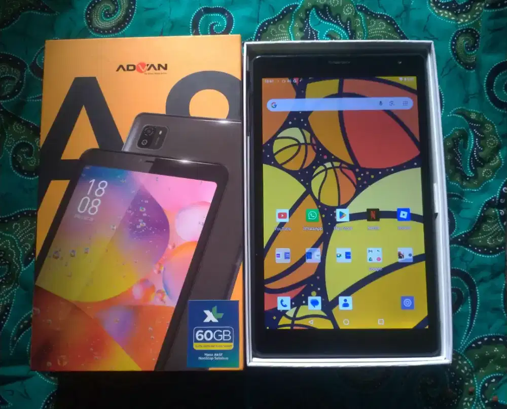 Tabled Advan A8 Ram 3/32 4G LTE Fullsett