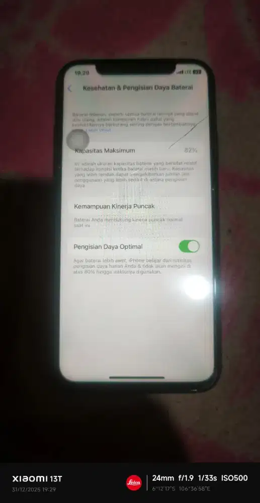 Iphone x 256gb garasi inter lengkap