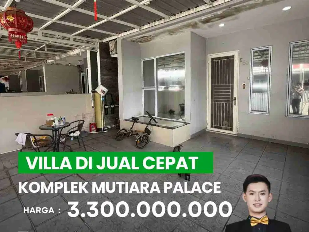 DI JUAL CEPAT VILLA DI MUTIARA PALACE