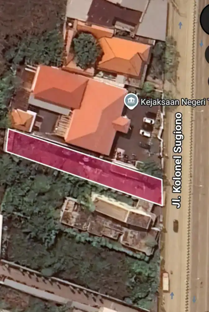 Tanah strategis di kota Tegal depan ritta mall