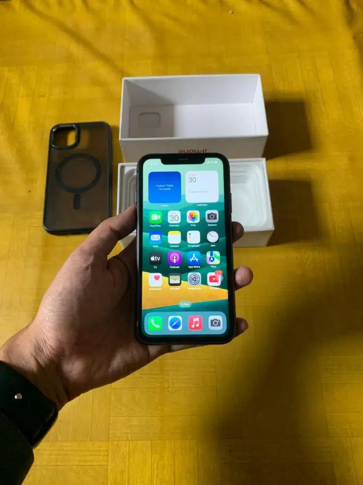 Iphone 11 64GB Black Fullset