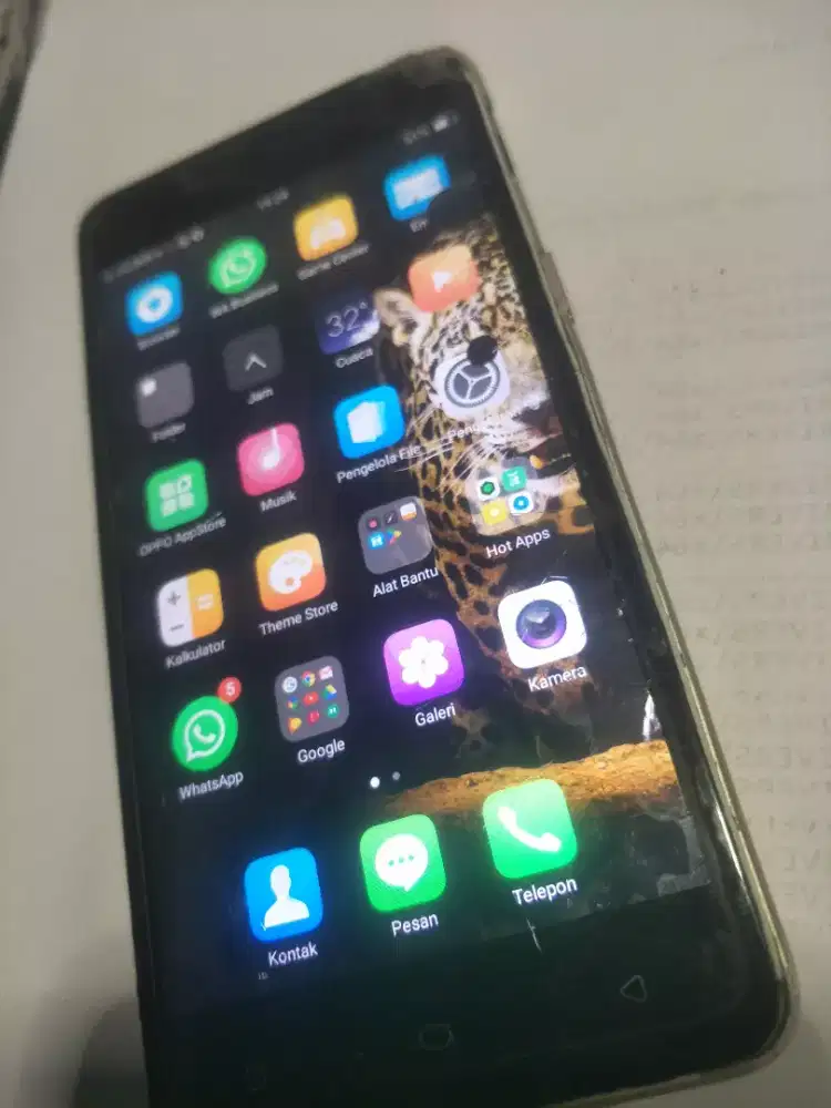 Hp Android Oppo A37f Normal batangan spa adanya