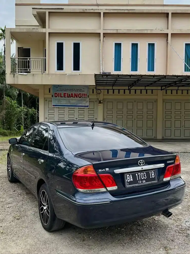 Camry tipe G matic tahun 2004 pajak baru bayar