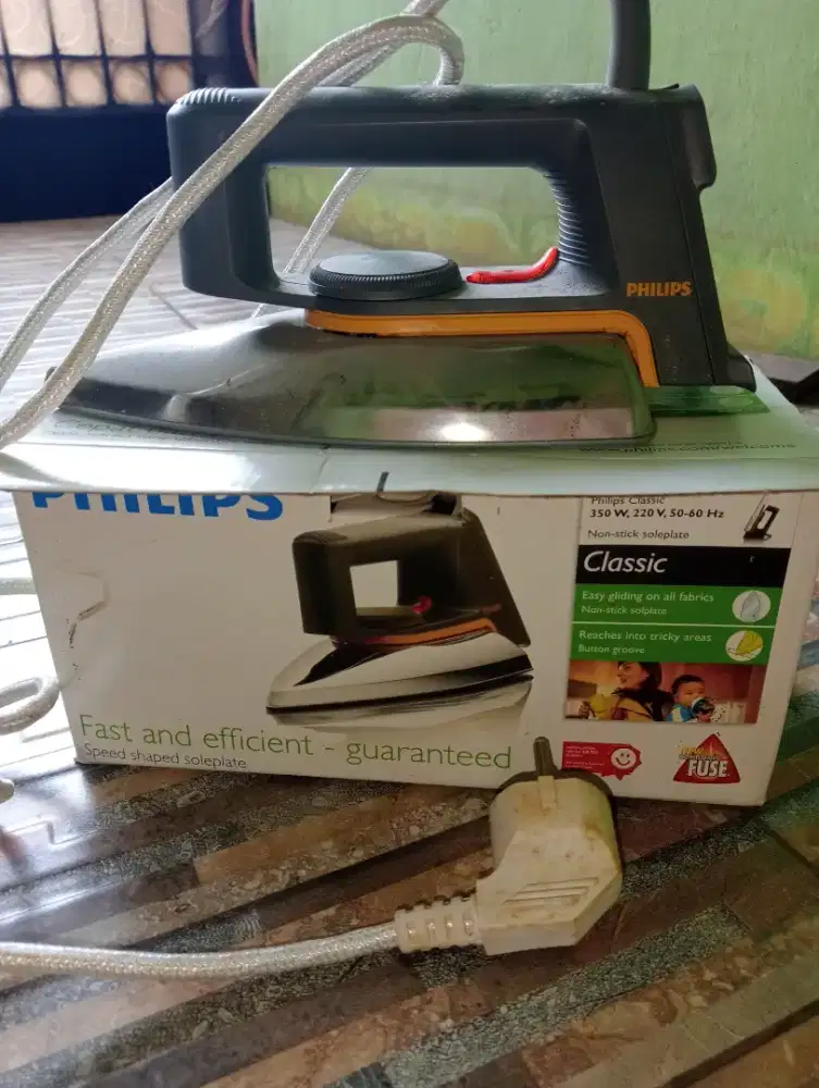 permisi, mau jual alat elektronik setrika merk philips 1172