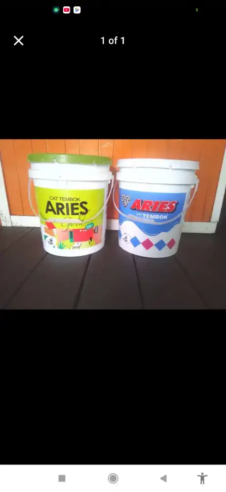 Ember Bekas Cat Sudah Bersih