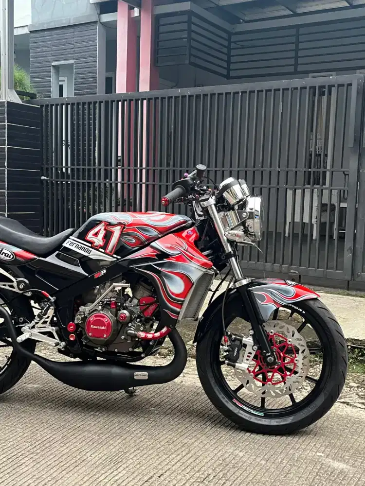 Fs Ninja R 2007 full restorasi mesin 2014 Pajak jalan Kaleng 2030