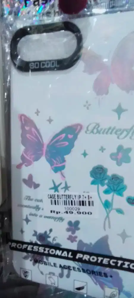 CASE BUTTERFLY IPHONE 7+8+