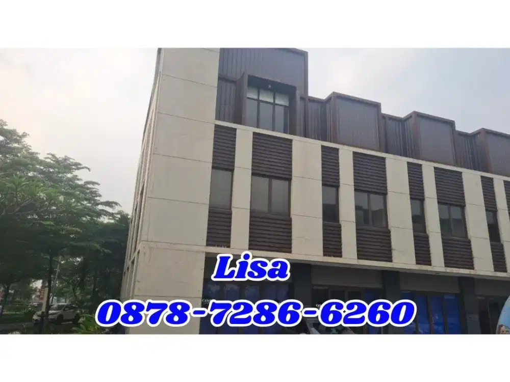 Ruko seberang Vanya Park West Park BSD  Pagedangan Tangerang 3 GANDENG