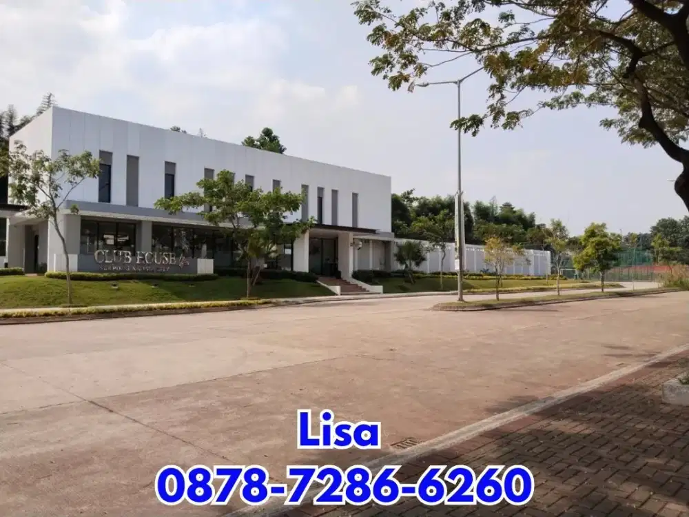 BOLEH NEGO SAMPAI DEAL DEPAN CLUB HOUSE SERPONG NATURA RUKO TERMURAH