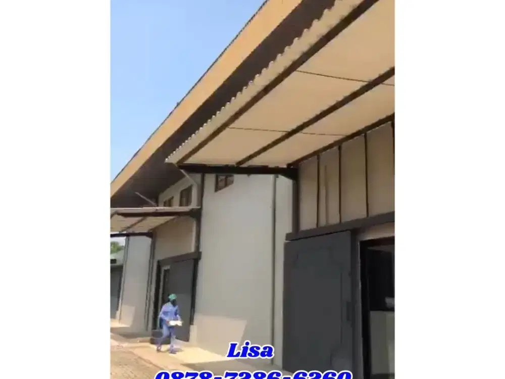 GUDANG TERMEWAH LUAS 8000 METER CUMA 55M LOKASI PREMIUM CIRARAB