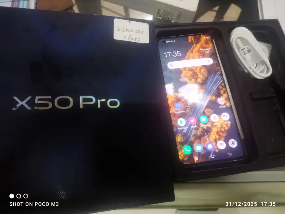 Fullset Vivo X50 Pro 8/256 alpha Grey
