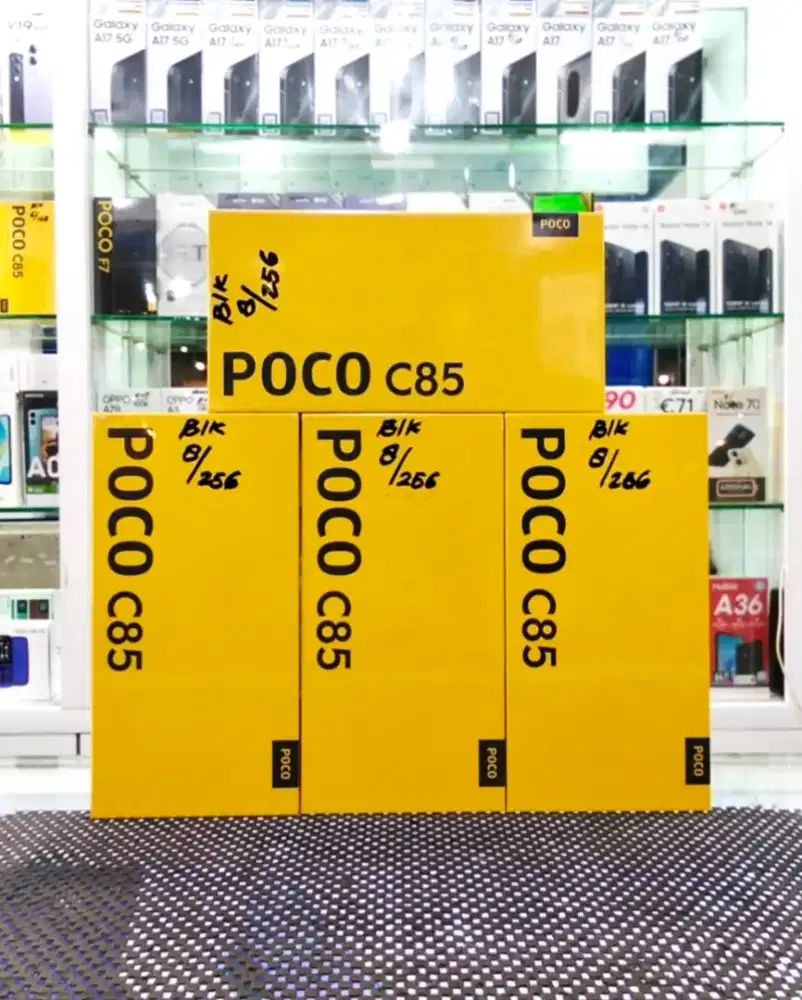 BARU..POCO C85 RAM 8+8/256 SEGEL/GARANSI RESMI