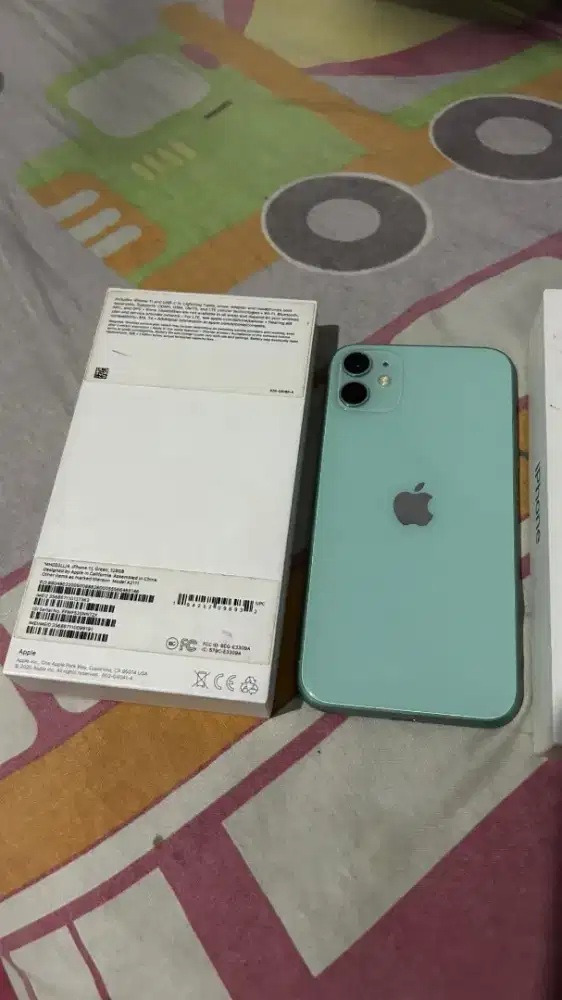 iPhone 11 128 allop Mulus fullset ori