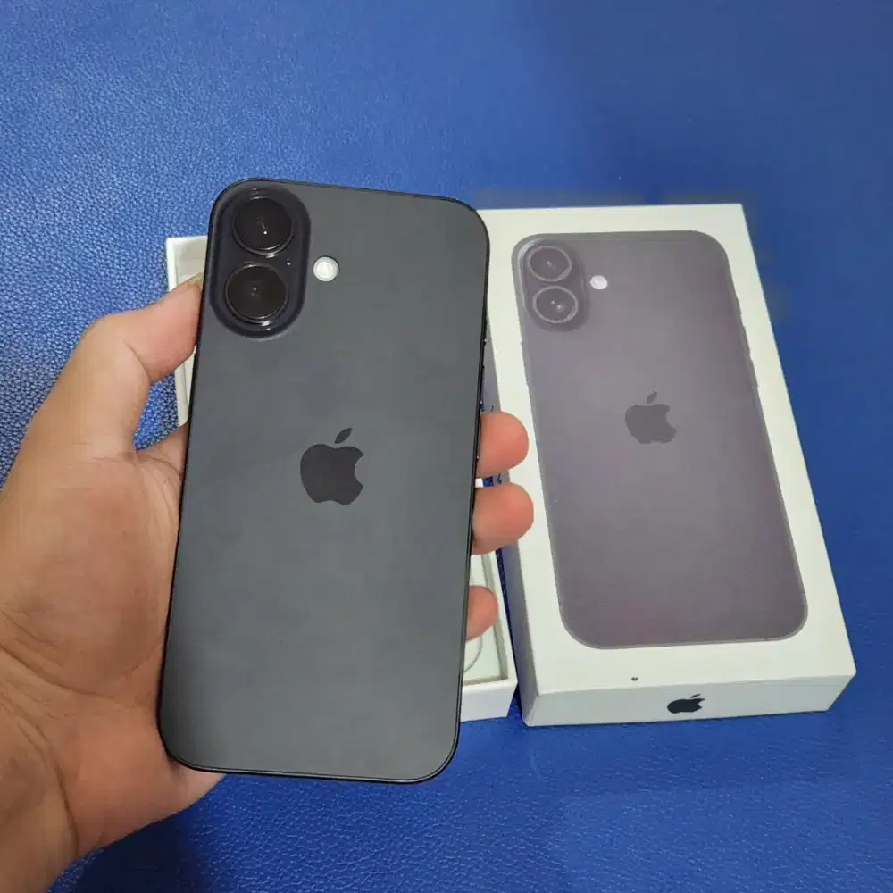 iPhone 16 128gb fullset mulus no minus