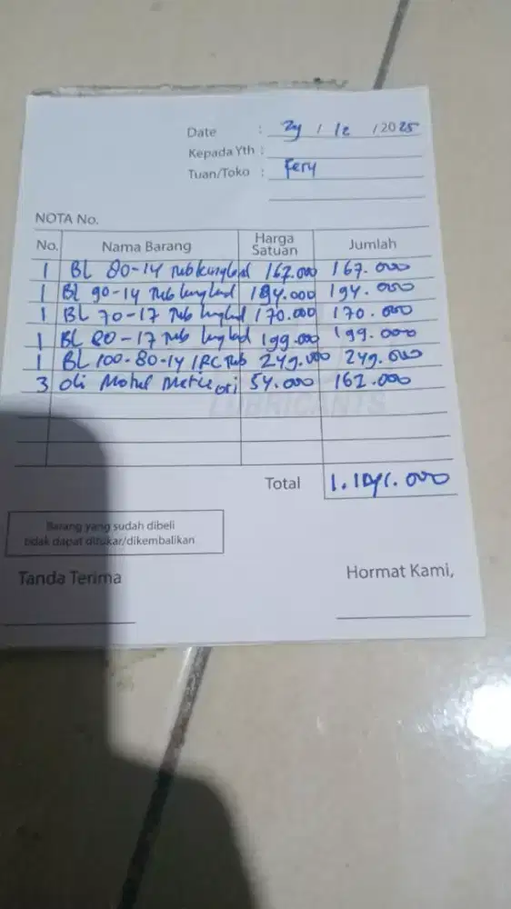 Cari mekanik sepeda motor