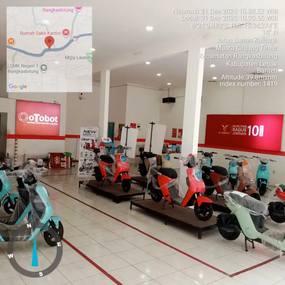 Showroom sepeda listrik