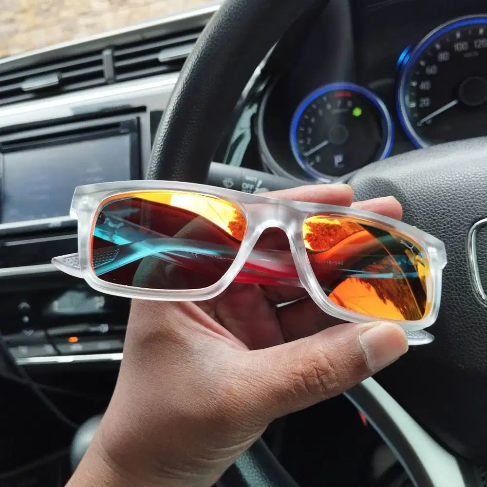 Puma Sport PU0402S Polarized Lens - Red