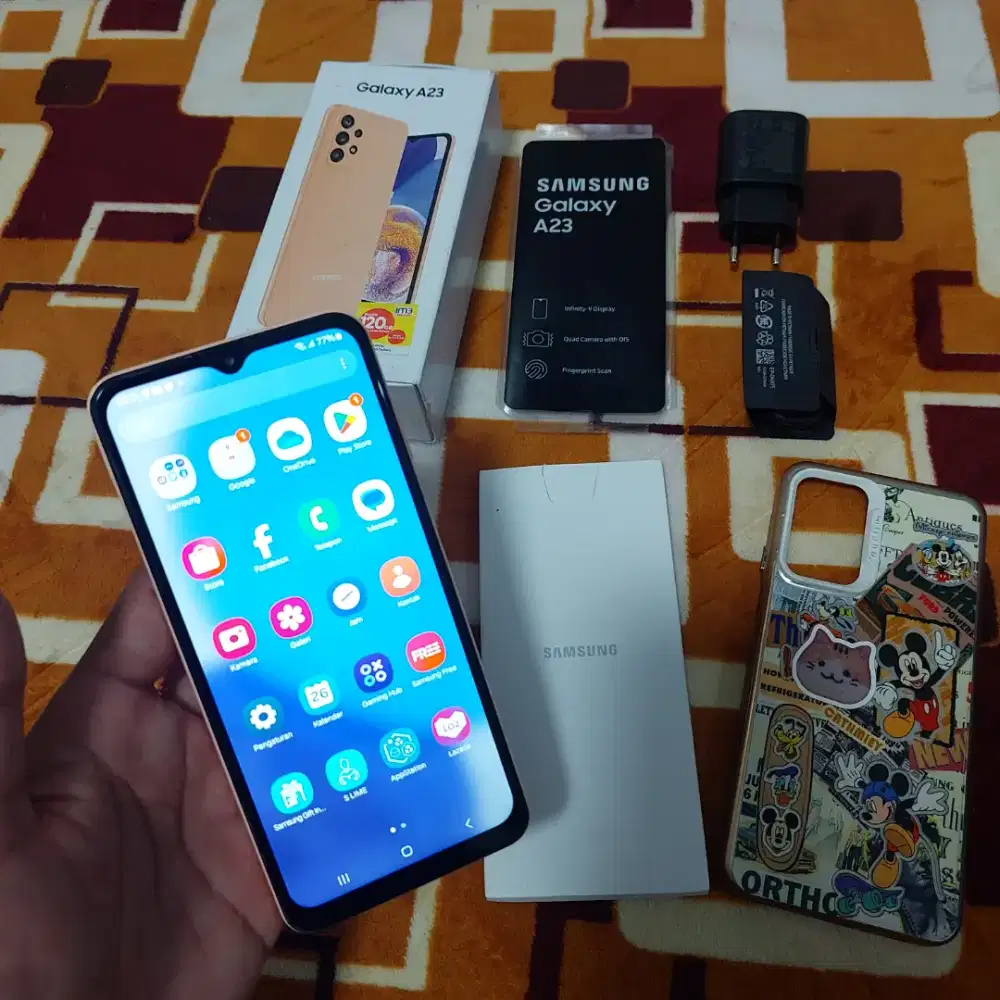 Samsung Galaxy A23 Fulset ORI SEIN Mulus