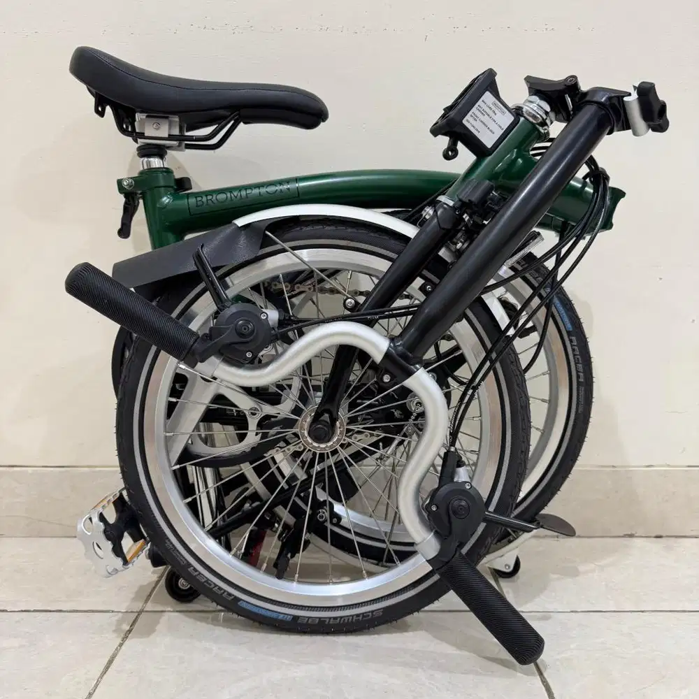 BROMPTON M6L RACING GREEN BLACK 2020 - BRAND NEW